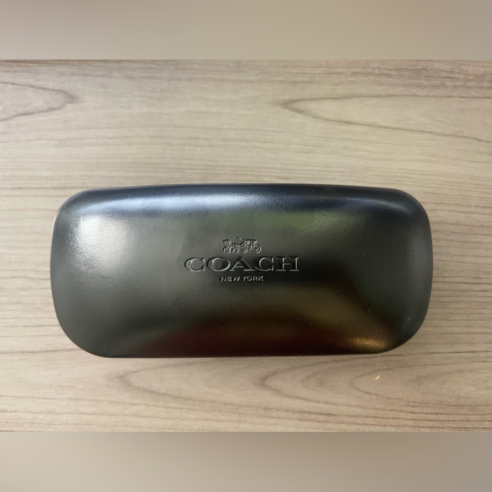 Coach eyeglass/sunglass case